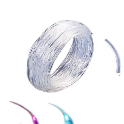 Raysell 2mm Car Home LED Lighting Decoration PMMA Side Glow Fiber Optic Cable DIY 20 Meter Length