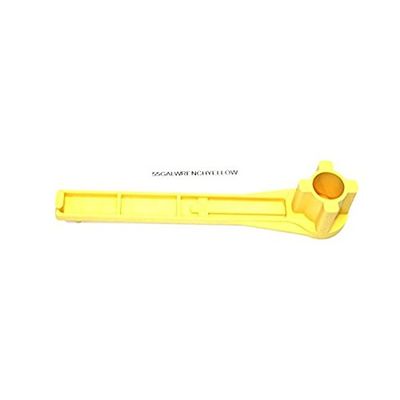JSP Manufacturing Yellow Gas and Bung Wrench Non Sparking Solid Drum Bung Nut Wrench (1)