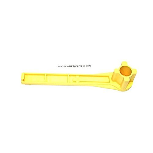 JSP Manufacturing Yellow Gas and Bung Wrench Non Sparking Solid Drum Bung Nut Wrench (1)