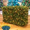 Novelty Lights 4x6 Yellow LED Net Lights, 100 Outdoor Bush & Hedge Lights view 1
