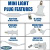 Novelty Lights 4x6 Net Lights, 100 Amber LEDs, 5mm Wide Angle Bulbs view 4