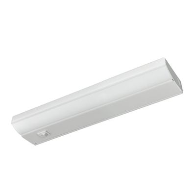 Ecolight 12-inch LED Direct Wire Undercabinet Bar Light - White