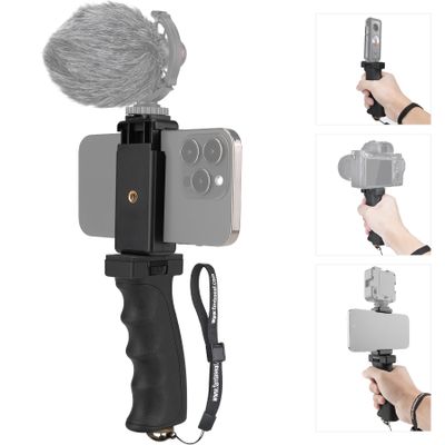 Universal Ergonomic Anti-Fall Phone Smartphone Handle Stabilizer Mount Rig