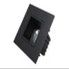 NICOR Lighting 2 inch Square LED Downlight in Black, 3000K (DQR2-10-120-3K-BK) view 1
