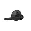 Schlage F51 V LAT 622 Latitude Door Lever, Keyed Entry Lock, Matte Black view 4