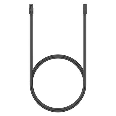 GetInLight Connecting Cable for Puck Light IN-0107 & IN-0105 Series, Under Cabinet Lighting IN-0108 & IN-0109 Series, 2-Conductor, 2-Conductor, Black Color, 60-inch, JC2-60-BK