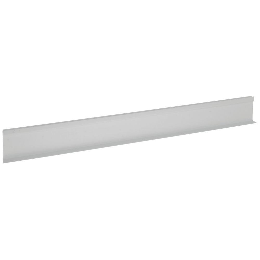 Divider Black T Shape for Parsley Runner with Aluminum Support Plastic - 30" L x 3 1/2 H