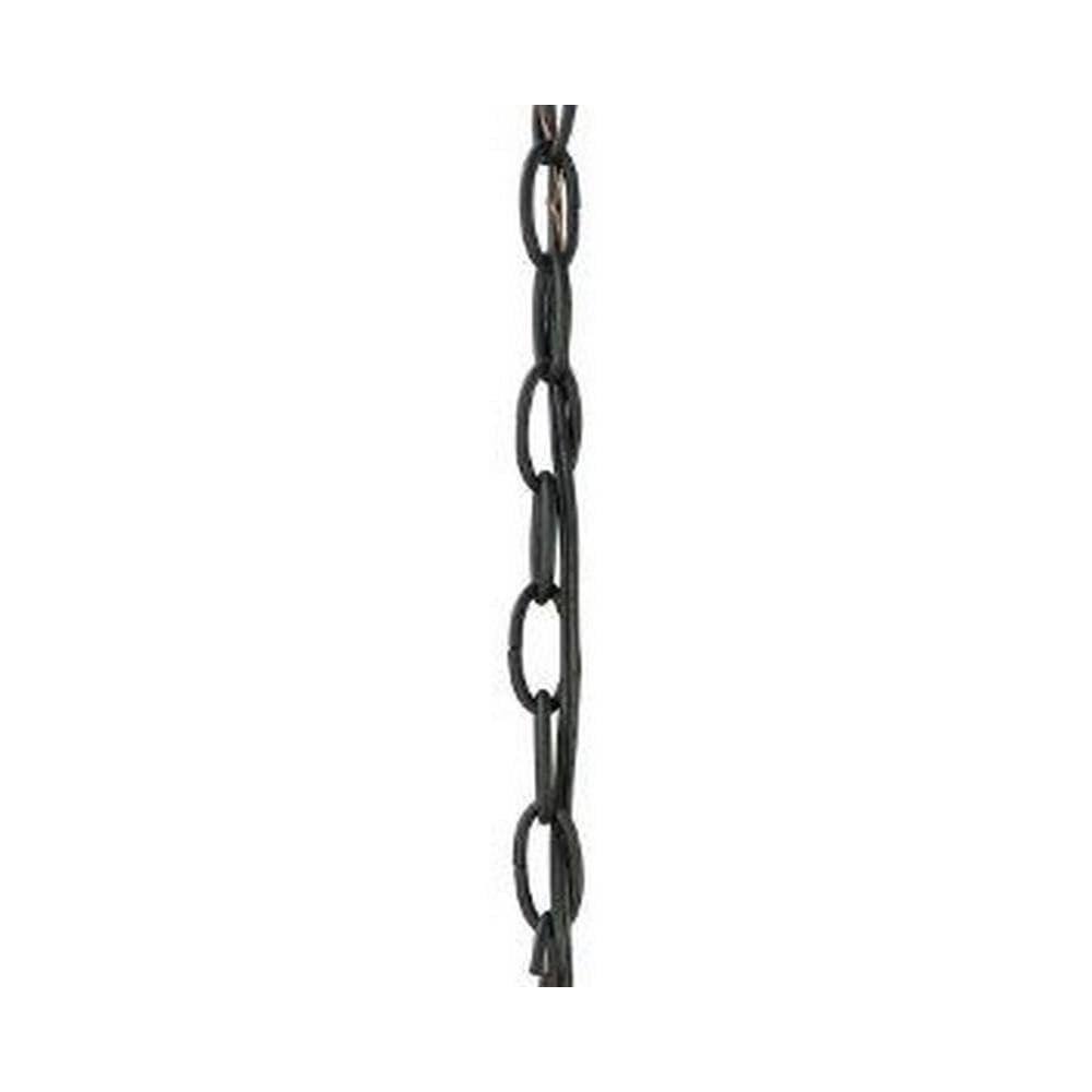 Kichler 4908BK Outdoor Chain Ex Heavy Gauge, 36"