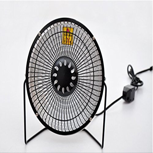 2016 new 4 Inch 14X13CM Portable Desktop mini little sun heater electric heating electric heater winter thermal 250w CYA12 DHL (black)