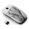 Graphic4You Indian Tribal Elephant Ergonomic Wireless Mouse with Nano Receiver view 1