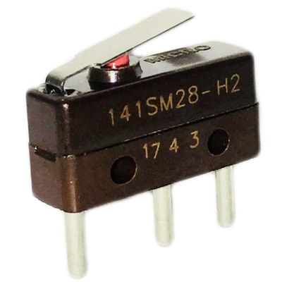 141SM28-H2 Basic/Snap Action Switches SPDT Leaf Lever 11A 250VAC 30VDC