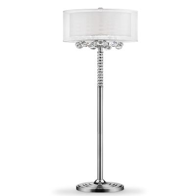 OK Lighting OK-5149F Moiselle Floor Lamp, 61.5" x 17" x 17"