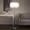 OK Lighting OK-5149F Moiselle Floor Lamp, 61.5" x 17" x 17" view 4