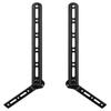 Mount-It! Soundbar Bracket Universal Sound Bar TV Mount for Mounting Above or Under TV, Fits Sonos, Samsung, Sony, Vizio, Adjustable Arm Fits 23 to 65 Inch TVs, 33 Lbs Weight Capacity Black (MI-SB41) view 2