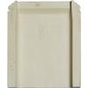 Ekena Millwork PB08X10X01TR Traditional Plinth Blocks, 8 3/4"W x 10 1/4"H x 1 7/8"P, Primed view 3