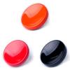 VKO Metal Soft Shutter Release Button,Delicate Camera Shutter Button Black Red Orange 11mm Concave Surface(3 Pack) view 1