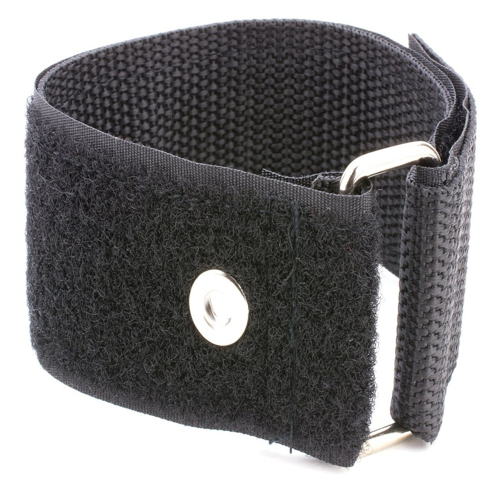 24 x 2 Inch Heavy Duty Black Cinch Strap with Eyelet - 5 Pack