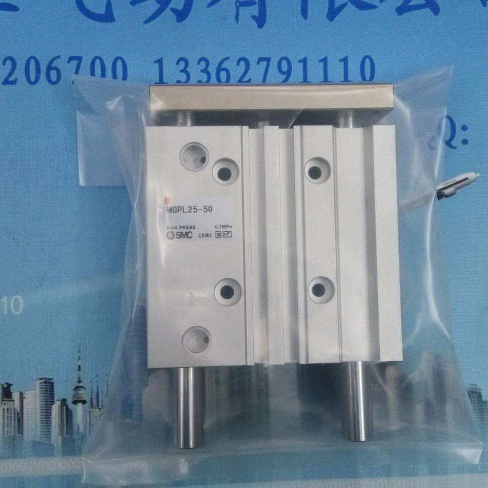 Ochoos MGPL25-50 MGPL25-50Z-M9NL SMC Thin Three-axis Cylinder with Rod air Cylinder Pneumatic air Tools MGPL Series - (Color: MGPL25-20Z)