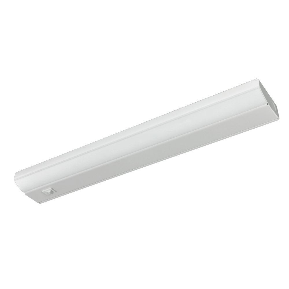 Ecolight 18-inch LED Direct Wire Undercabinet Bar Light - White