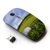 Graphic4You Golf Ball Golf Course Ergonomic Wireless Mouse with Nano Receiver view 1