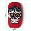 Graphic4You Mexican Sugar Skull Death (Red) Ergonomic Wireless Mouse with Nano Receiver view 2