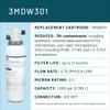 Aqua-Pure DW301 Under Sink Water Filter System, Removes Lead, VOC's, Microplastics, Cysts, Bad Taste and Odor, Asbestos, MTBE and TTHM Reduction view 2