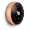 Google - Nest Learning Smart Wifi Thermostat - Copper view 2