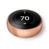 Google - Nest Learning Smart Wifi Thermostat - Copper view 4