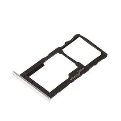 SIM Tray + Micro SD Card Tray Holder Replace Part for Motorola Moto G5S (Silver)