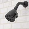 Speakman S-2252-MB Signature Brass Icon Anystream High Pressure Adjustable Shower Head, Matte Black, 3 Settings view 2