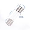Baomain Fast Blow Glass Fuse Tube 5x20mm Fast Blow autoglass Glass Tube fuses Assorted kit Amp 0.2A 0.5A 1A 2A 3A 5A 6A 8A 10A 15A 100Pack view 4