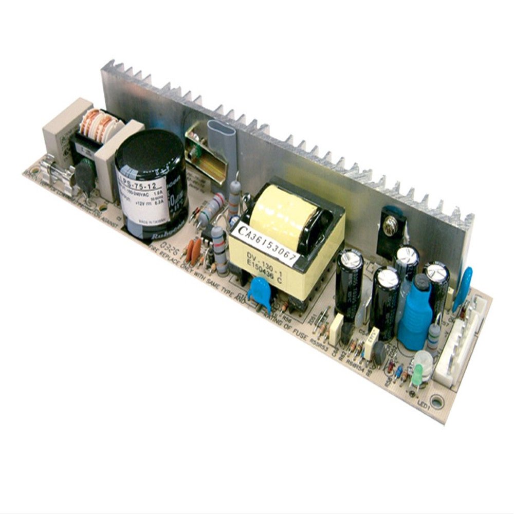 Mean Well Original LPS-75-12 Single Output Switching Power Supply 12V 6.2A 74W