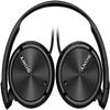 Sony MDR-ZX110NC Extra Bass Noise-Cancelling Headphones with Neodymium Magnets & 30mm Drivers, Black (Renewed) view 2