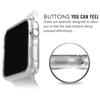 JNSupplier Full Body Soft Flexible TPU Clear Case+Tempered Glass Screen Protector for Apple Watch iWatch Series 2 (38mm) view 4