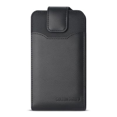 Golden Sheeps Carrying Pouch Compatible for Google Pixel 3 XL,Pixel 2 XL Vertical Leather Belt Clip Pouch Case Cover Holster with Magnetic Closure(FIT with Thin Cover)