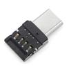 GOLDEN BLUE Ultra Mini Type C USB C to USB 2.0 OTG Adapter for Cell Phone Tablet amp USB Cable amp Flash Disk - 2PCS view 2