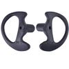 KEYBLU Universal Replacement Soft Silicone Open Ear Insert Earmould for Two Way Radio Earmold Coil Tube Audio Kits UV-5R UV-B6 BF-888S UV-B5 (Black, Large Medium Small) view 1