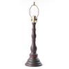 Irvin's Tinware Davenport Lamp Base in Espresso with Salem Brick view 1