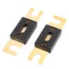 Aexit 2 Pcs Distribution electrical ANL Fuses 200A Car Audio Power Wire Boat Auto Electronics Fuse Black view 1