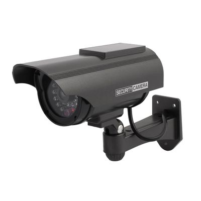 Aexit Solar Power Electronic security Dummy Home Outdoor Dome Security Surveillance LED Light Camera