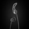 V-Moda Forza in-Ear Hybrid Sport Headphones with 3-Button Remote & Microphone - Apple Devices, Black view 2