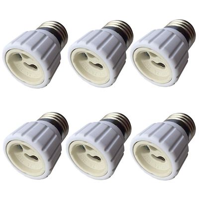 DZYDZR E27 to GU10 Bulb Holder Adapter Converter 6 Pack