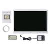 15 Inch Digital Picture Frame, Large Frameo Digital Photo Frame with Remote Control Support Video and Music, Slideshow Clock Calendar Wall Mountable MP3/4 Movie Player (White) view 4