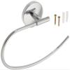 Dyconn Faucet BATR-CHR Wall Mounted Towel Ring, Chrome view 1
