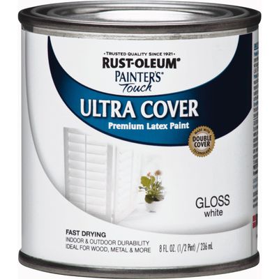 1/2PT WHT GLS LTX Paint