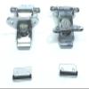 (2) Two Exterior Butterfly Latches with Keeper Plate (Chromed Finish) view 4