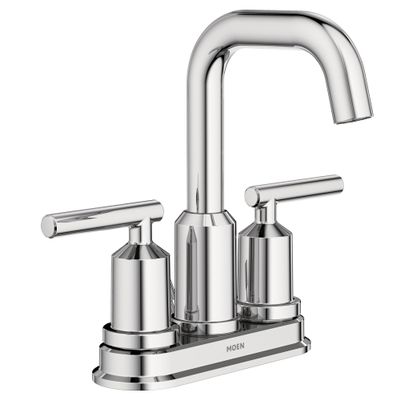 Moen WS84228 Two-Handle High Arc Bathroom Faucet, Chrome