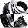 K&F Concept Lens Mount Adapter Compitable with Minolta MD MC Lens to NEX E-Mount Camera Body with Brass Material Version 2 view 4