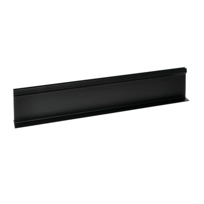 Divider BlackT Shape for Parsley Runner with Aluminum Support Plastic - 18" L x 3 1/2 H