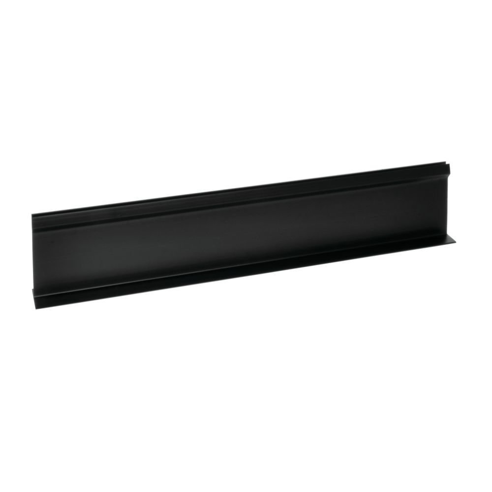 Divider BlackT Shape for Parsley Runner with Aluminum Support Plastic - 18" L x 3 1/2 H